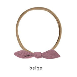 Quincy Mae Little Knot Headband - Mulberry