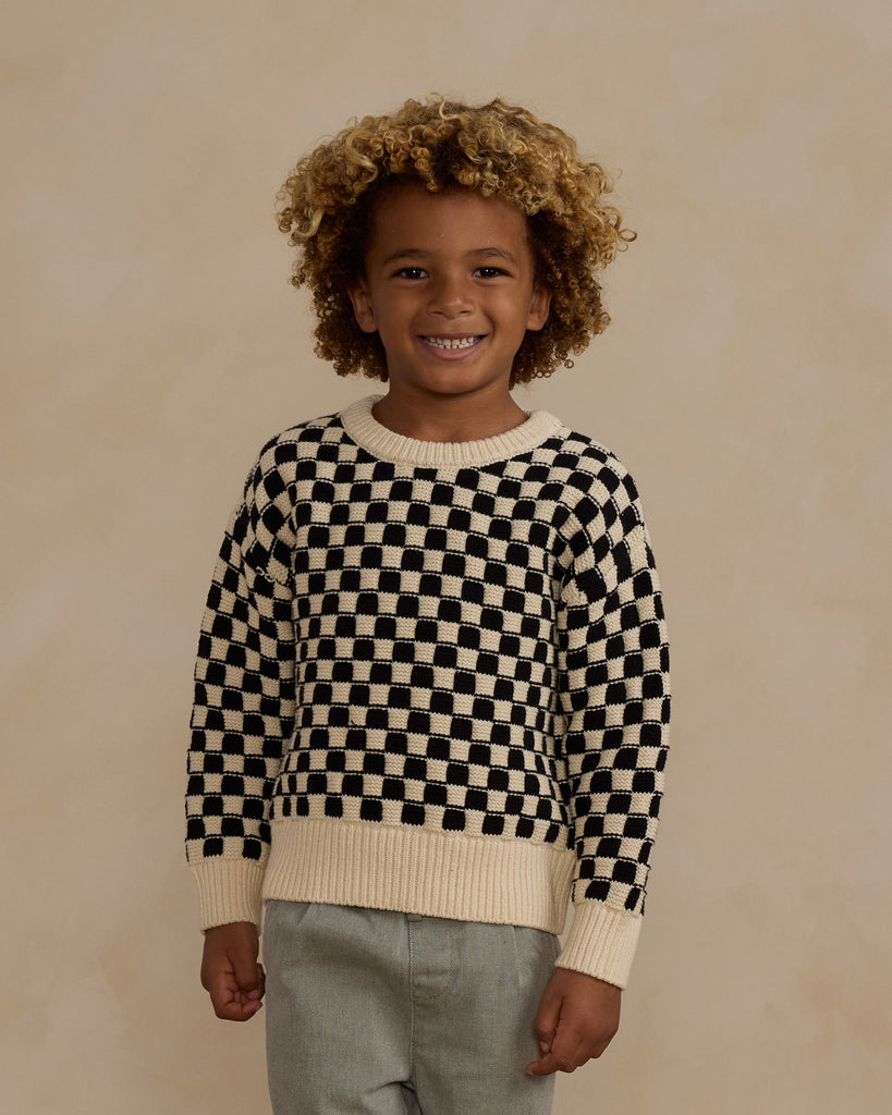 Rylee + Cru Aspen Check Sweater