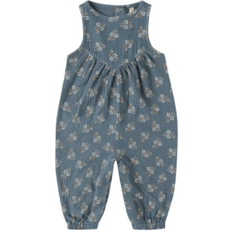 Quincy Mae Maisie Overall - Blue Floral
