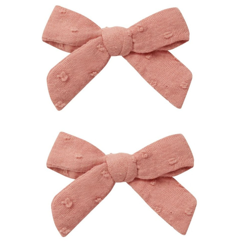 Rylee + Cru Bow with Clip Set -Lipstick