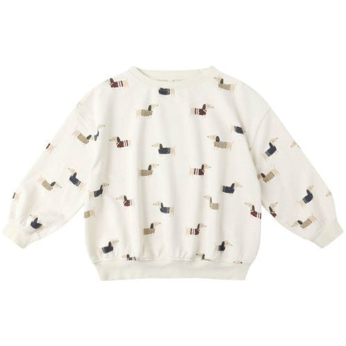 Rylee + Cru Relaxed Sweatshirt - Dachshund