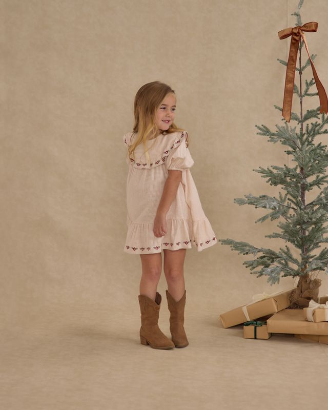 Rylee + Cru Cordelia Dress - Petal Gingham