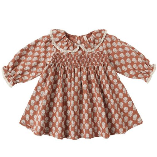 Quincy Mae Callie Dress - Holiday Fleur