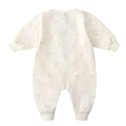 Quincy Mae Relaxed Fleece Jumpsuit - Shooting Stars