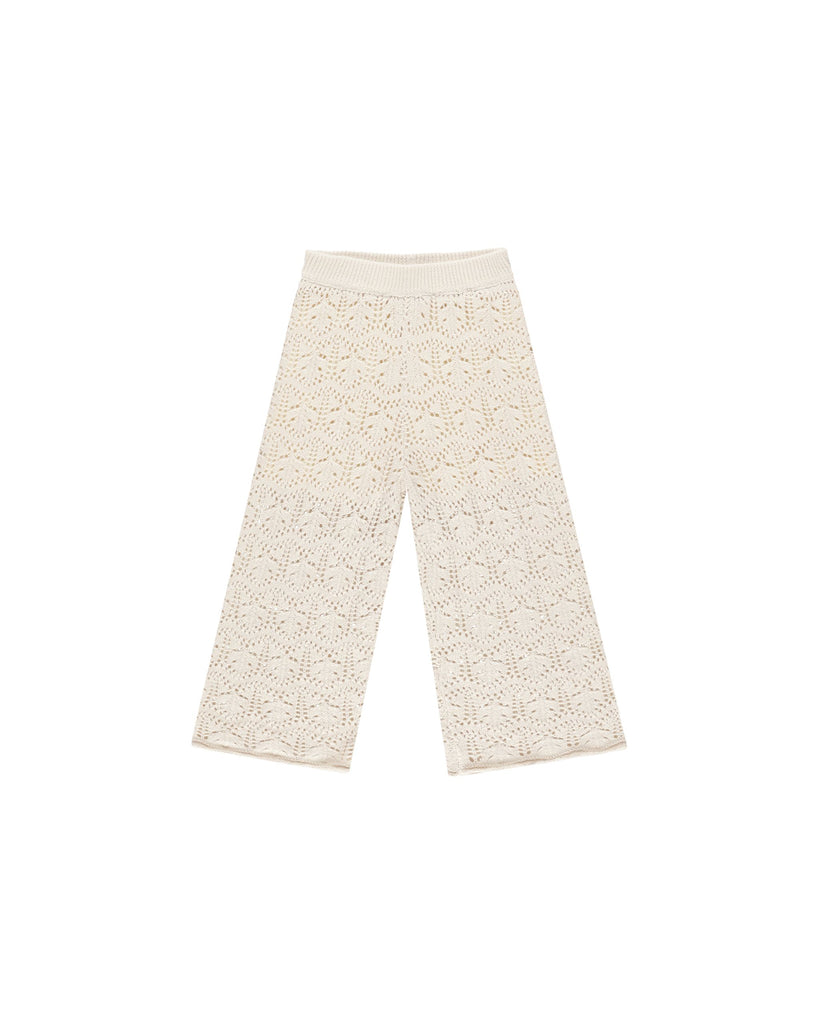 Rylee + Cru Crochet Knit Pant