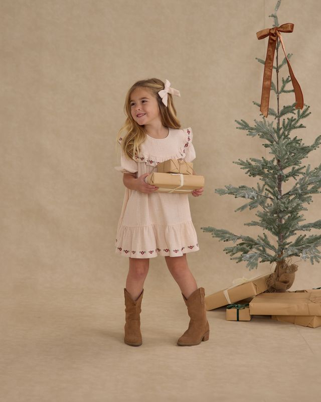 Rylee + Cru Cordelia Dress - Petal Gingham