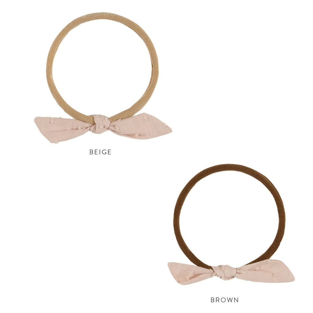 Rylee + Cru Knot Headband - Blush