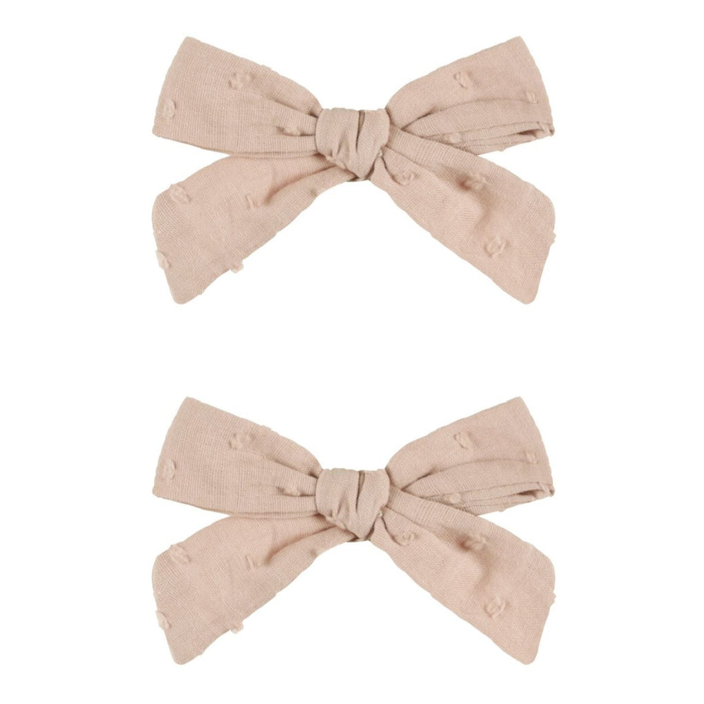 Rylee + Cru Bows set of 2 - Blush