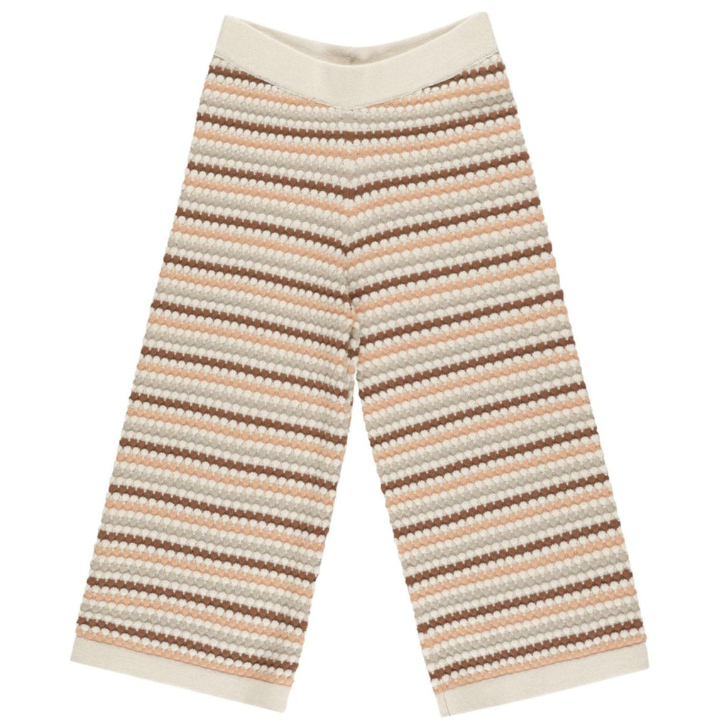 Rylee + Cru Knit Wide Leg Pant Honeycomb Stripe