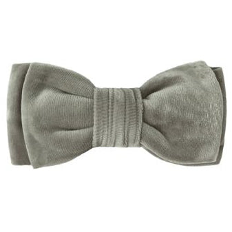 Quincy Mae Velour Bow Headband - Forest