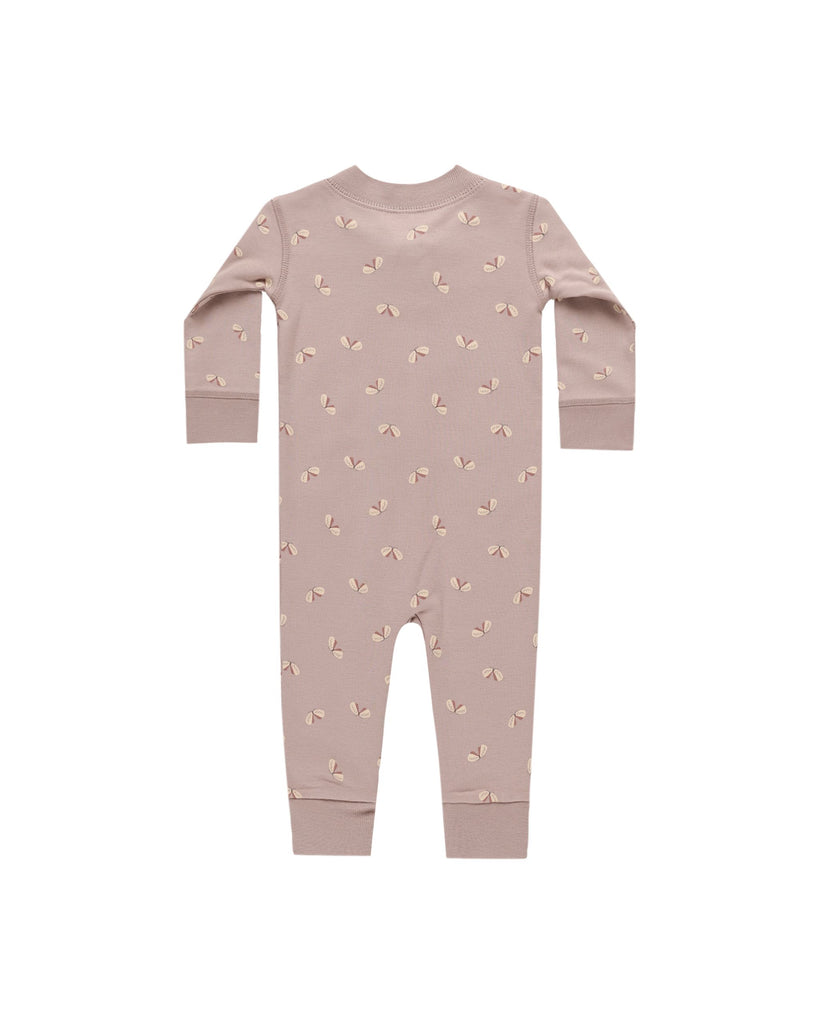 Quincy Mae Zip Long Sleeve Sleeper - Butterflies