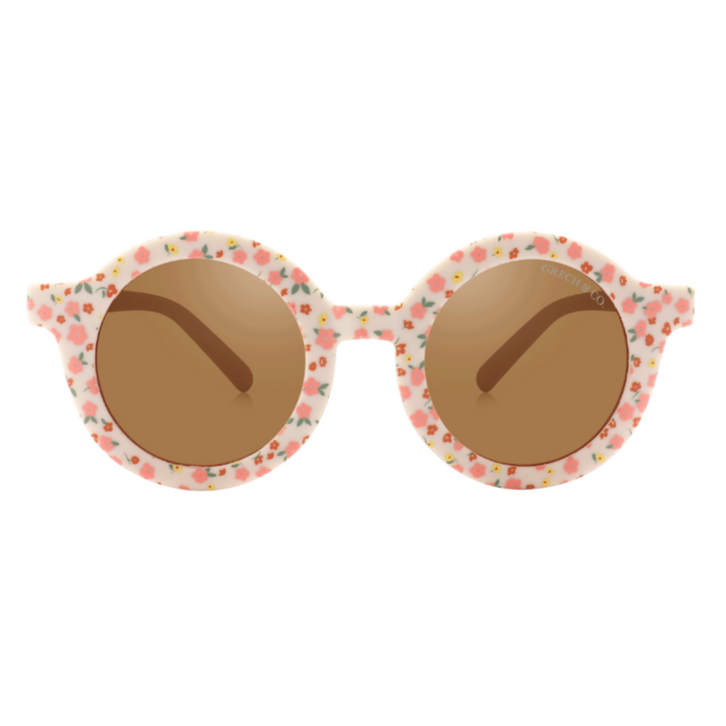 Original Round Sustainable Sunglasses - Sunset Meadow
