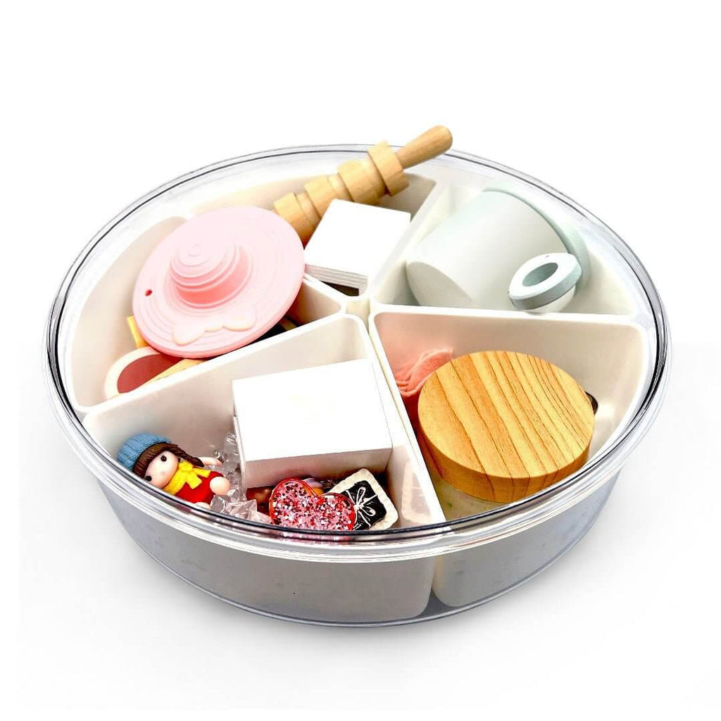 Complete Sensory Box - Perfect Tea Party Set with Playdough