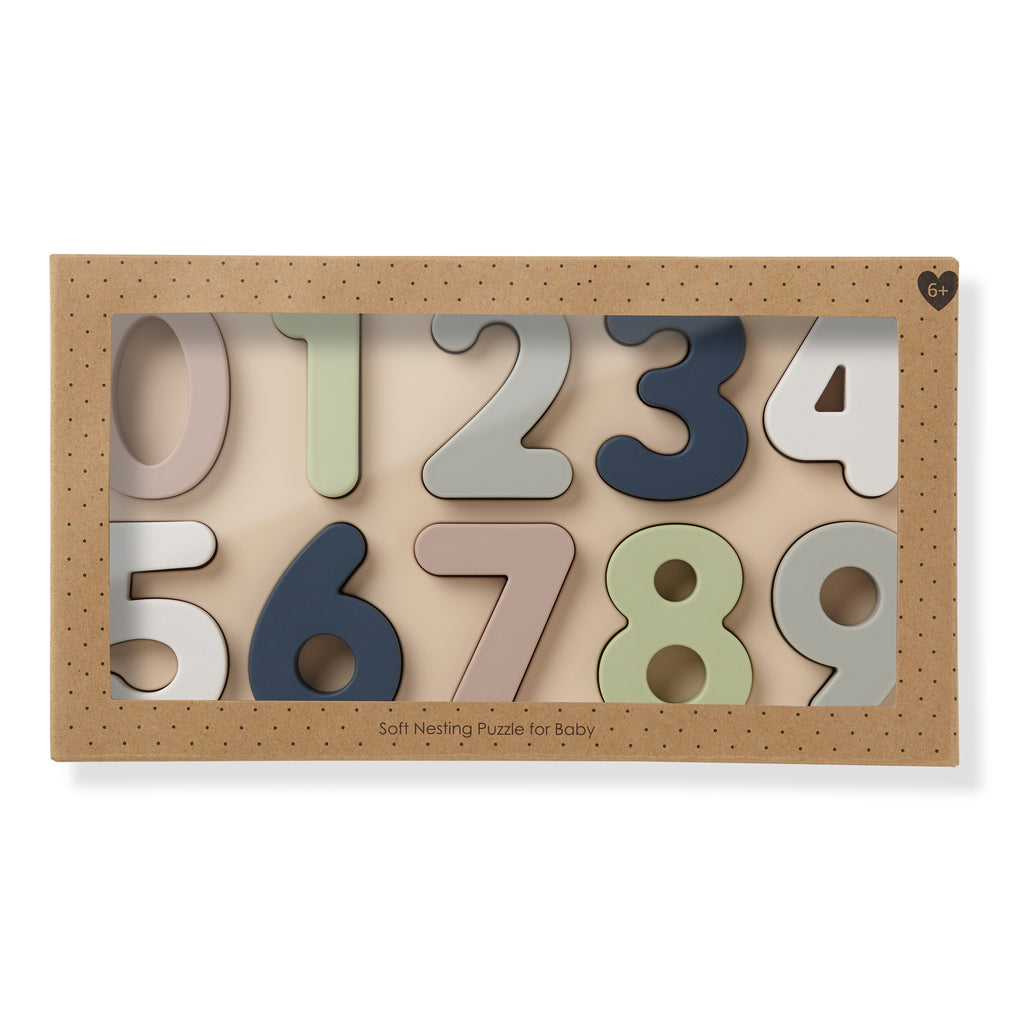Large Soft Silicone Number Puzzle