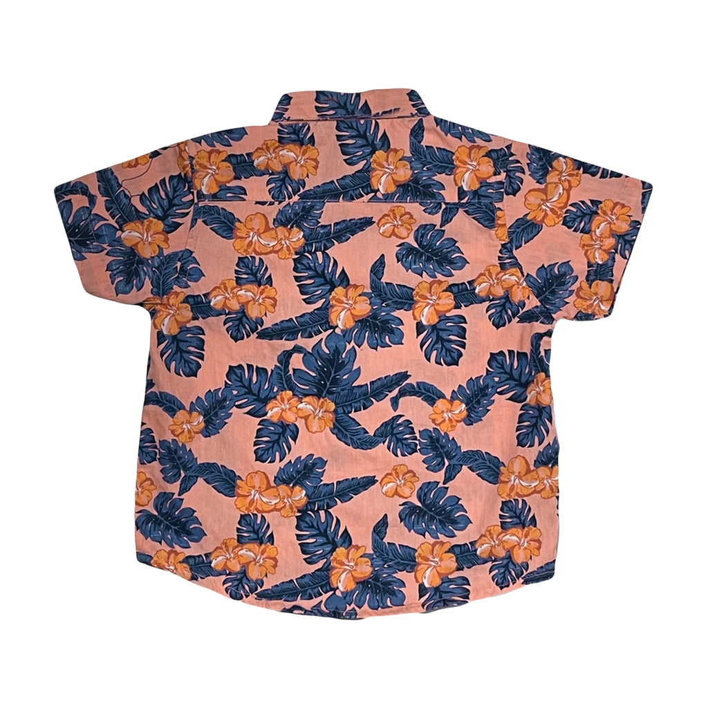 Floral Woven Short Sleeve