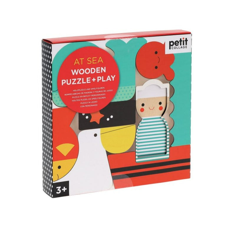 At Sea Wooden Puzzle + Play