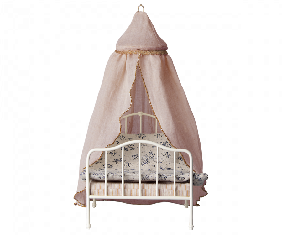 Maileg Miniature Bed Canopy- Rose