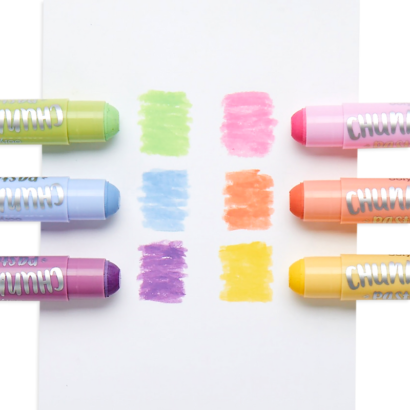 Ooly Chunkies Paint Sticks - Pastel - set of 6
