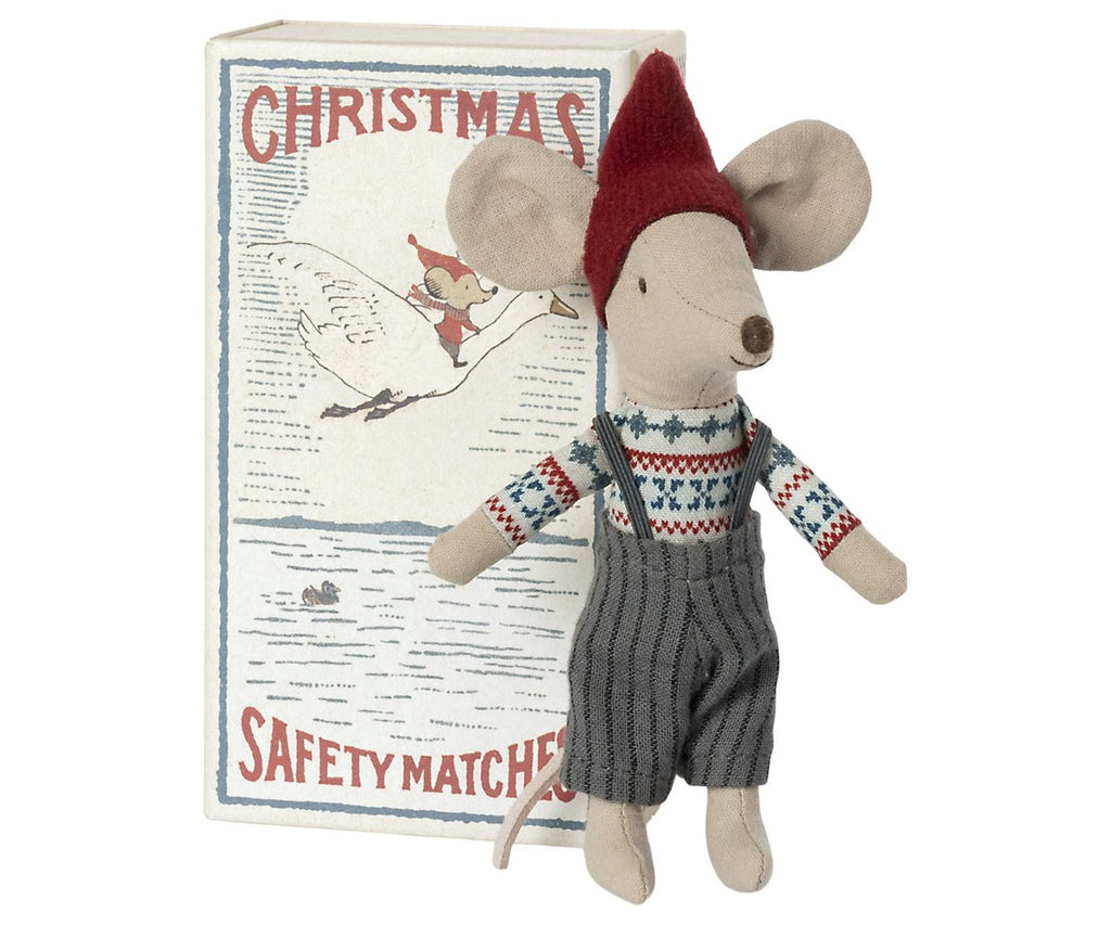 Maileg Christmas Mouse in Box - Big Brother