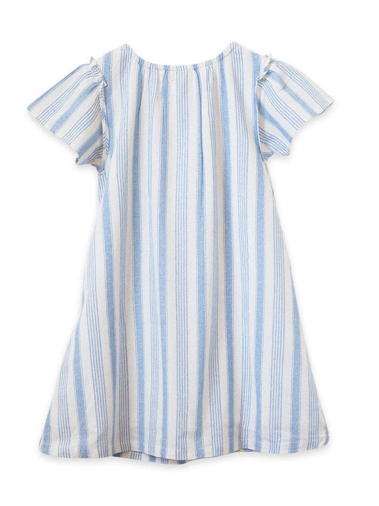 Verbena Dress - Ocean Stripe