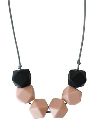 The Jameson - Nude Teething Necklace