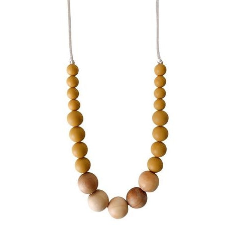 The Landon - Mustard Teething Necklace