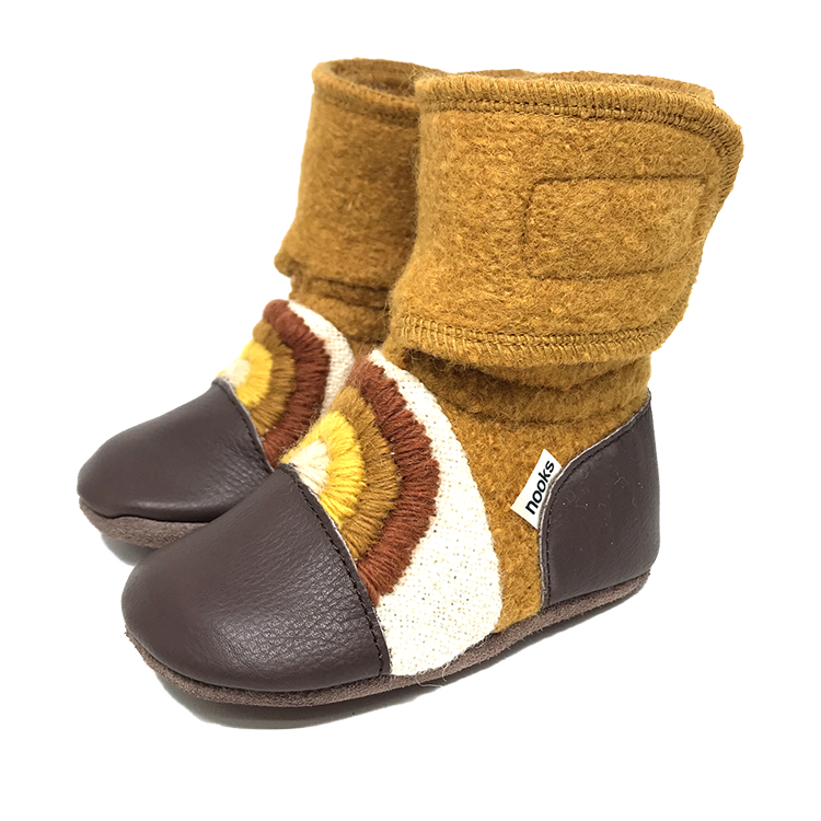 Nooks Design - Chase the Sun Wool Booties