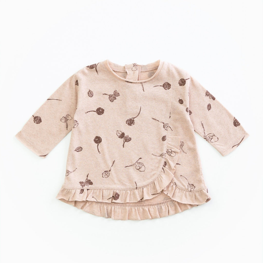 Play Up Organic Cotton Long Sleeve with Acorns