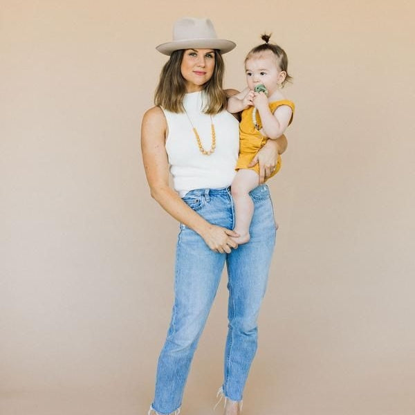 The Landon - Mustard Teething Necklace