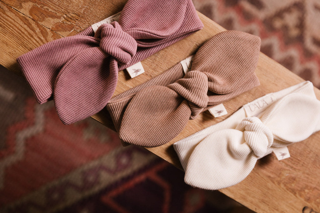 Uaua Knotted Headband - Perla