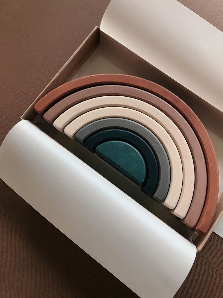 Sabo Concept Stacking Rainbow - Terracotta