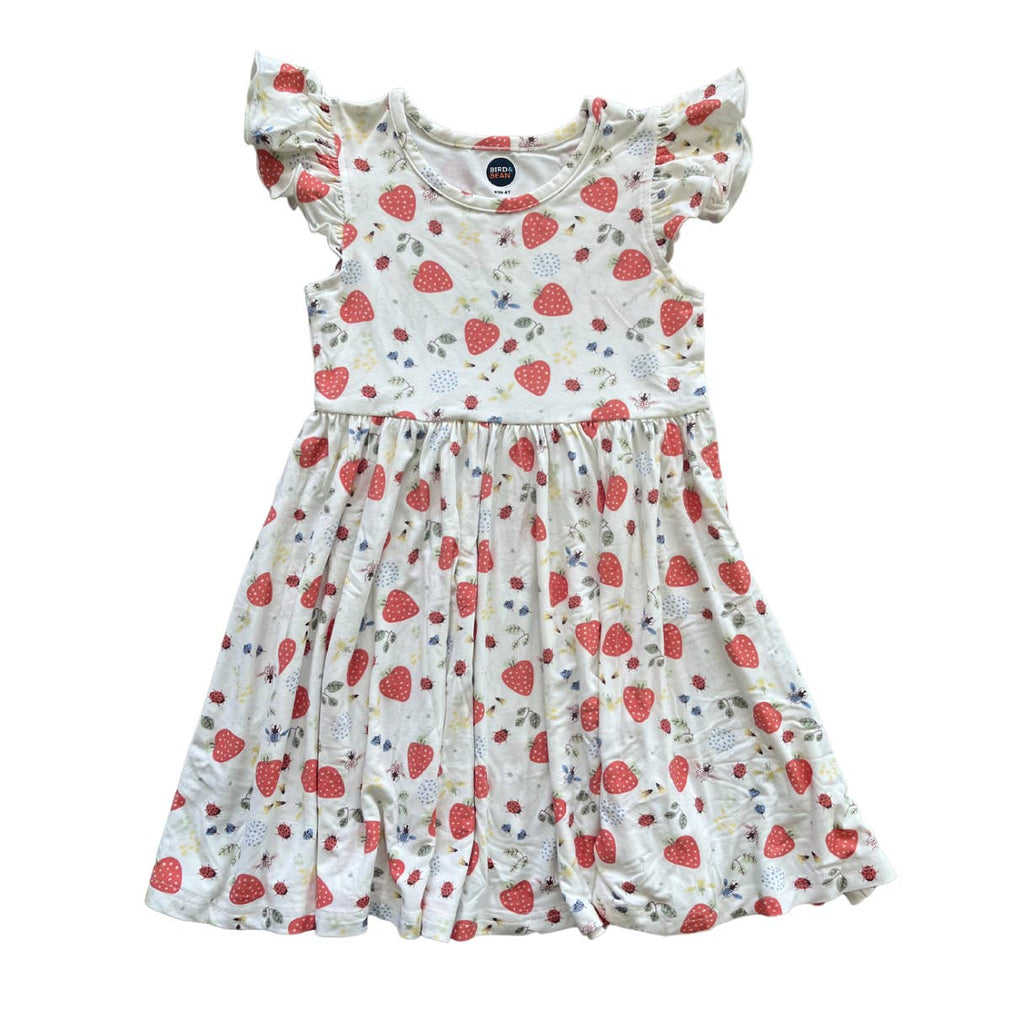 Modal Twirl Dress - Strawberry Fields