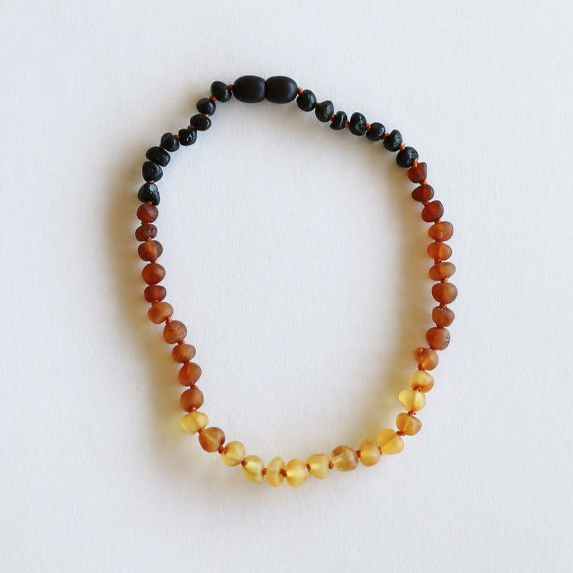 CanyonLeaf - Adult Raw Ombre Baltic Amber Necklace