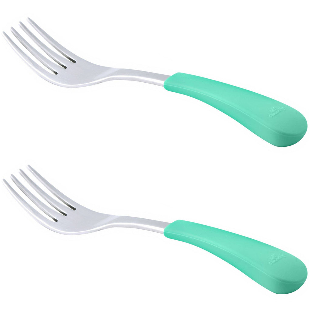 Avanchy - Stainless Steel Baby Forks, 2 Pack