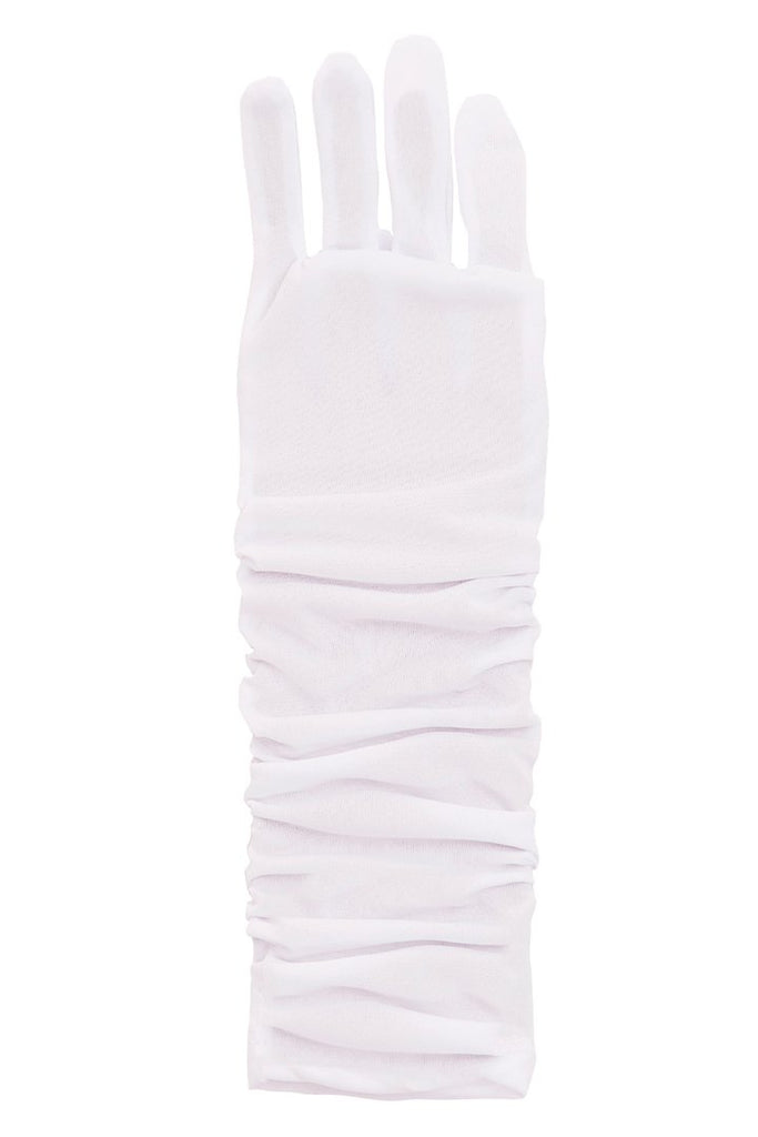 Little Adventures Princess Gloves White