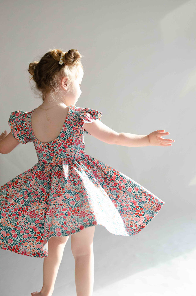 Ollie Jay - Olivia Dress in Floral Meadow