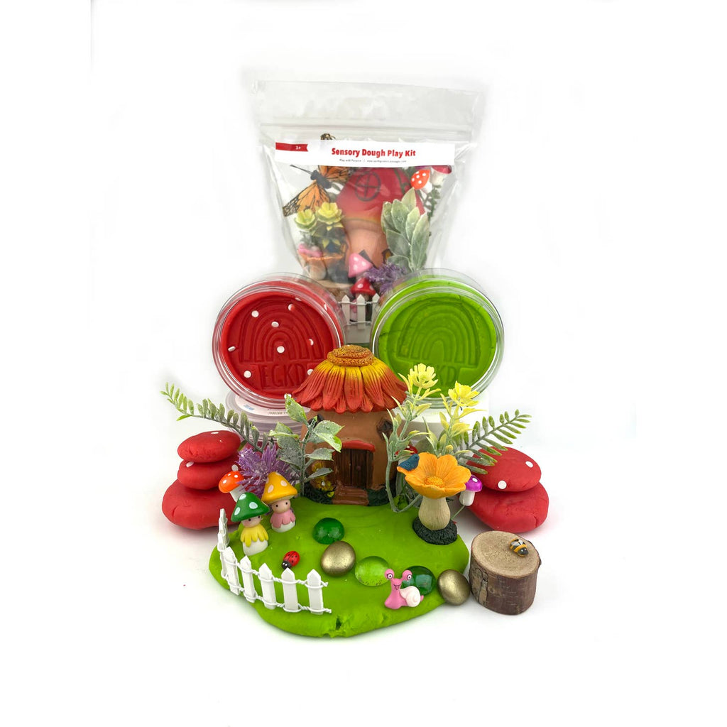 Hidden Garden (Cherry & Lime) Large Sensory Play Dough Kit