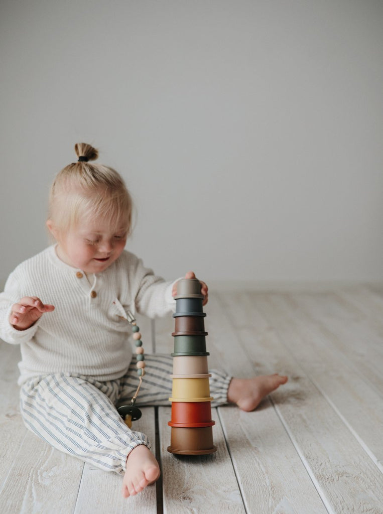 Stacking Cups Toy - Retro