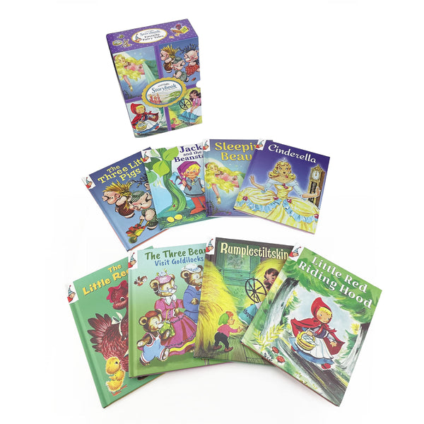 Fairy Tales Stories: Vintage Storybook Box – Mini Mint