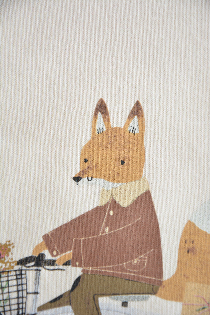 Cotton Sweatshirt - Fox