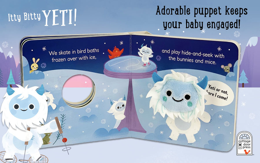 Itty Bitty Yeti Puppet Book