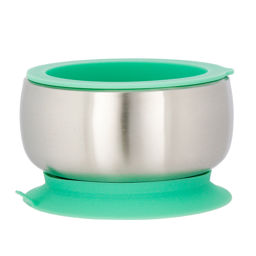 Avanchy - Avanchy Stainless Steel Baby Bowl with lid