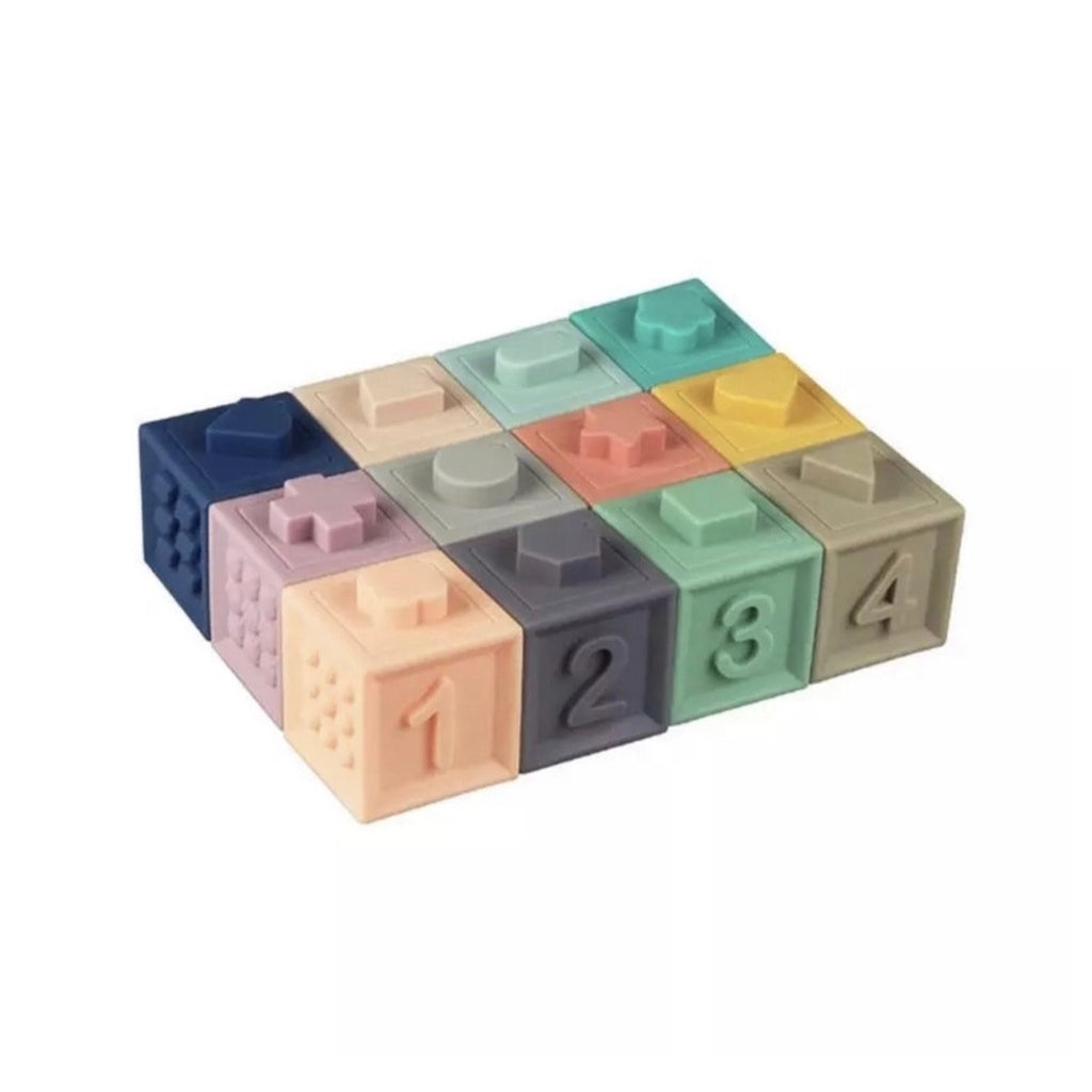 Silicone Building + Learning Blocks