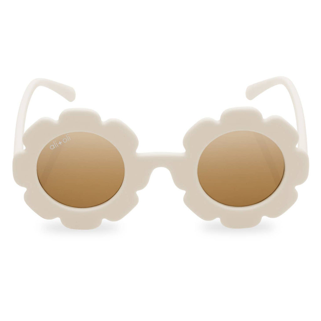 Sunglasses for Kids Flower -White