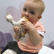 Lilith the Llama Natural Rubber Teether Toy – Mini Mint