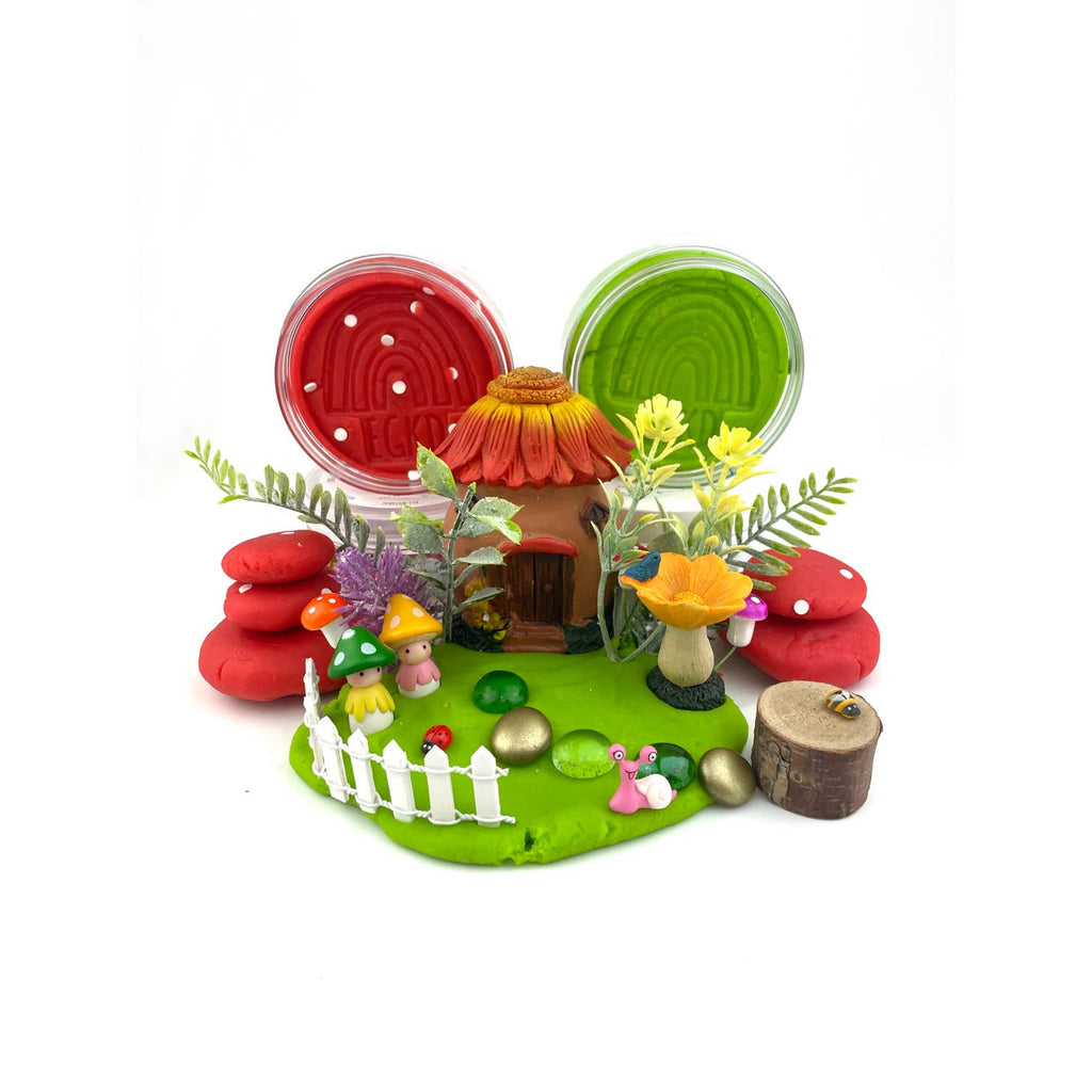 Hidden Garden (Cherry & Lime) Large Sensory Play Dough Kit