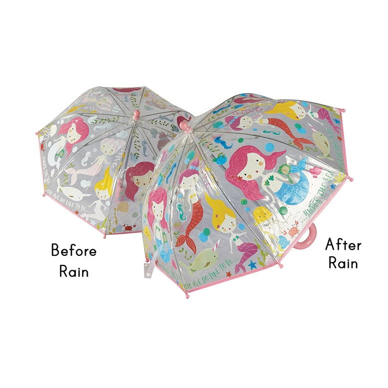 Mermaid Colour Changing Umbrella
