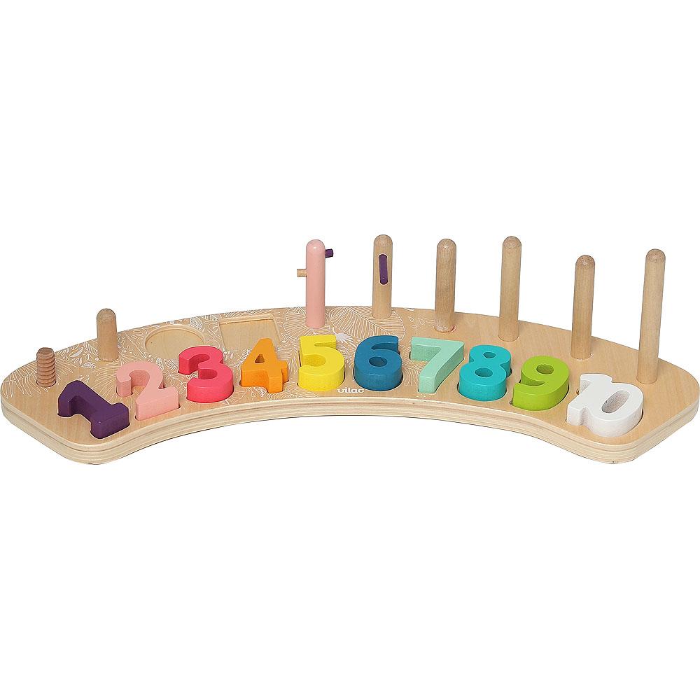 Early Learning Counting and Stacking Game