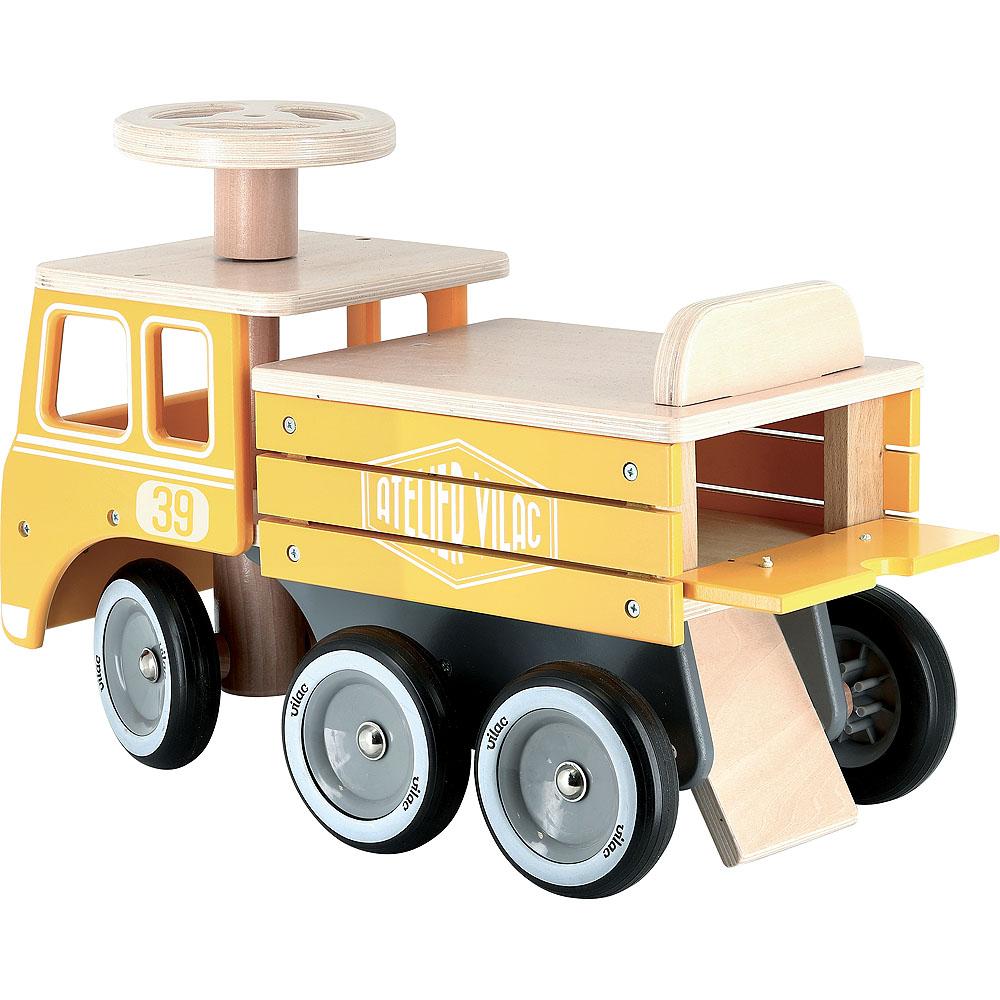 Wood Ride On Construction Truck