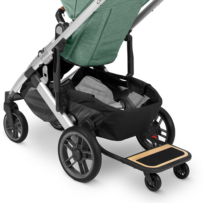 UPPAbaby Emmett CRUZ V2 Stroller + PiggyBack Sibling Board Accessory